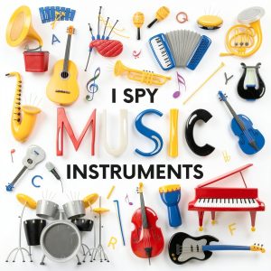 I Spy Book for Kids Music Instruction Preschool Learning-0